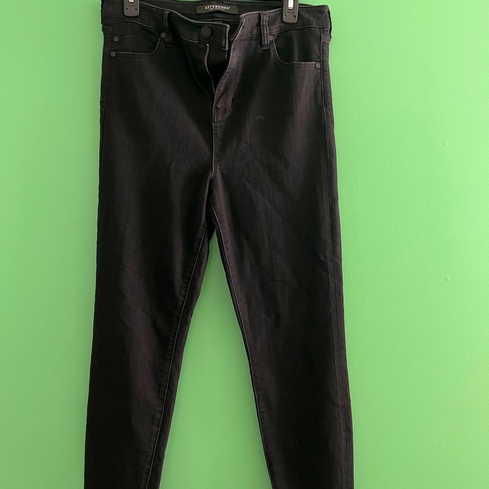 Liverpool Black Denim Jeans